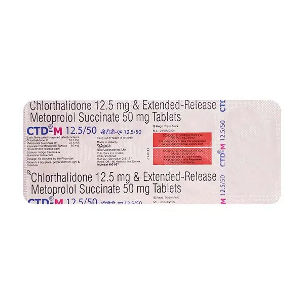 CTD-M 50mg/12.5mg Tablet